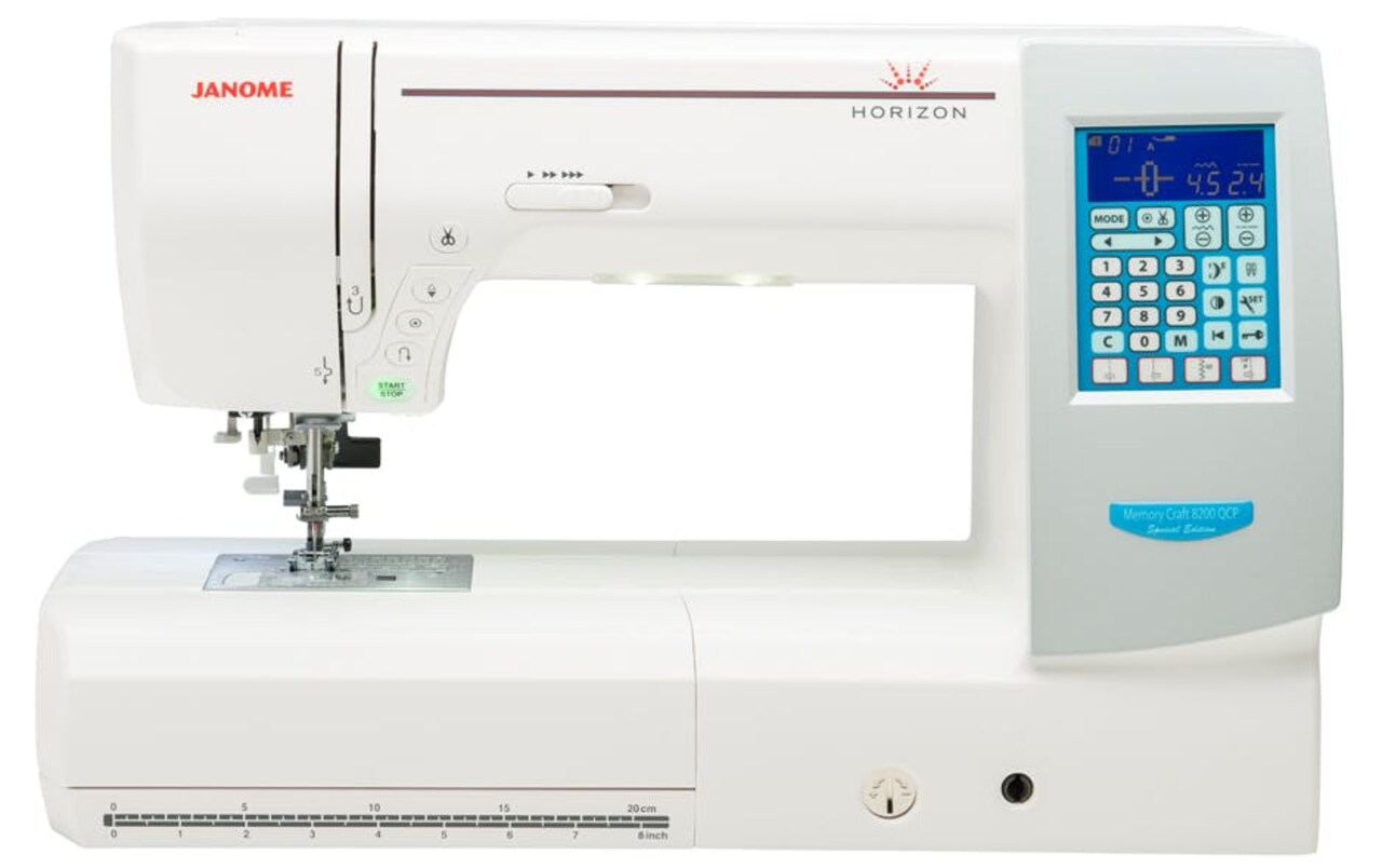 Janome Horizon Memory Craft 8200QCP Special Edition Sewing Machine